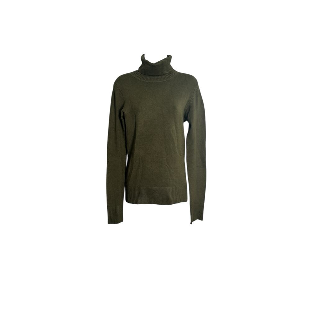 French Connection Olive Green Turtleneck Sweater S
Babysoft Knit‎